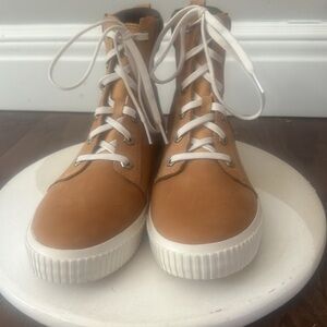 Timberland Leather Lace-Up Skyla Bay Sneaker Boots